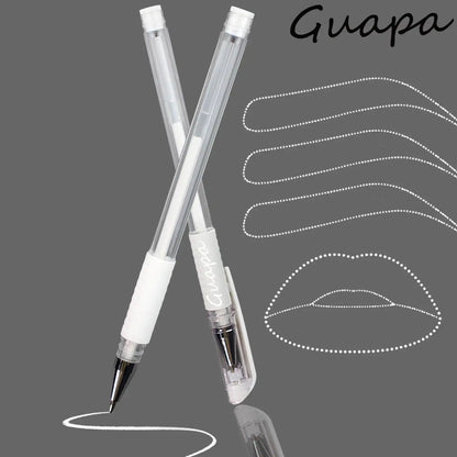 2PCS Eyebrow Marker Pen Set - Microblading Scribe Tools for Permanent Makeup, Tattoo Mapping & Beauty Preparation