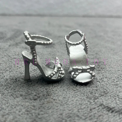 28cm Rainbow Big Sister Doll Shoes – Multi-Style Accessories for Girls, DIY Gift Toys