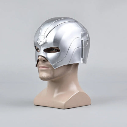 Suicide Squad Peacemaker Helmet Mask – PVC Cosplay Superhero Costume for Men, Halloween & Party Prop