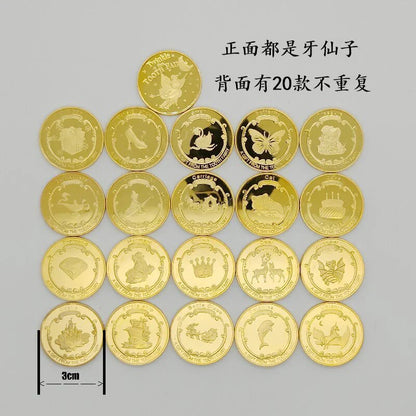 Tooth Fairy Gold Plated Commemorative Coin – Metal Keepsake Gift for Kids Tooth Collection