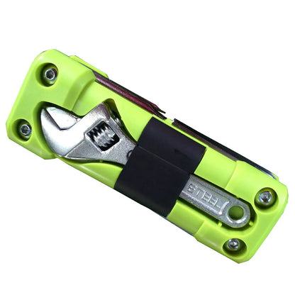 Bicycle Multitool Repair Kit - Versatile Bike Tool Set with Tire Repair Tools, Screwdriver & Chain Accessories for MTB and Road Bikes