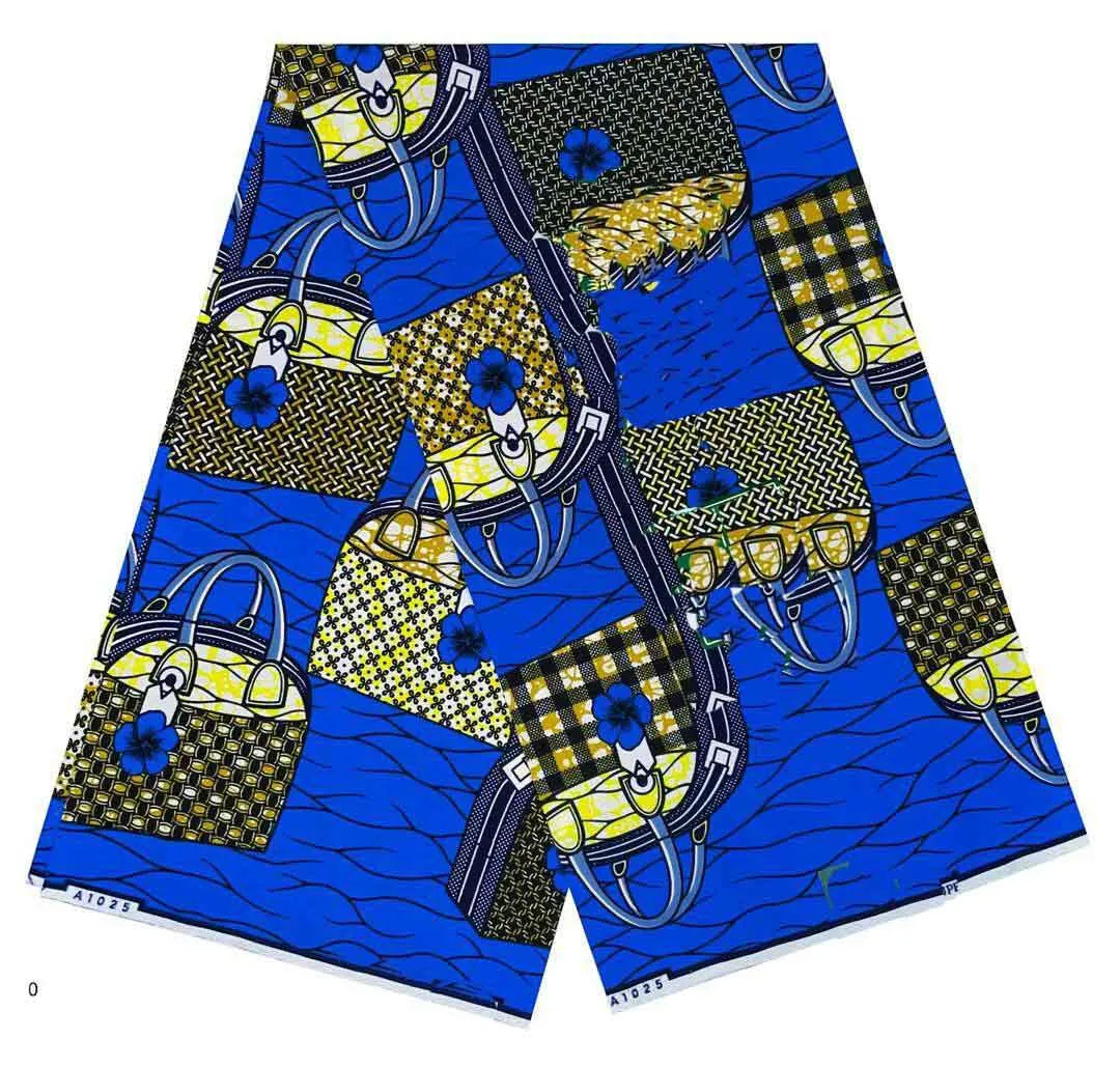 African Ankara Wax Print Fabric - 100% Cotton Batik Patchwork Sewing Material for Dresses & Crafts
