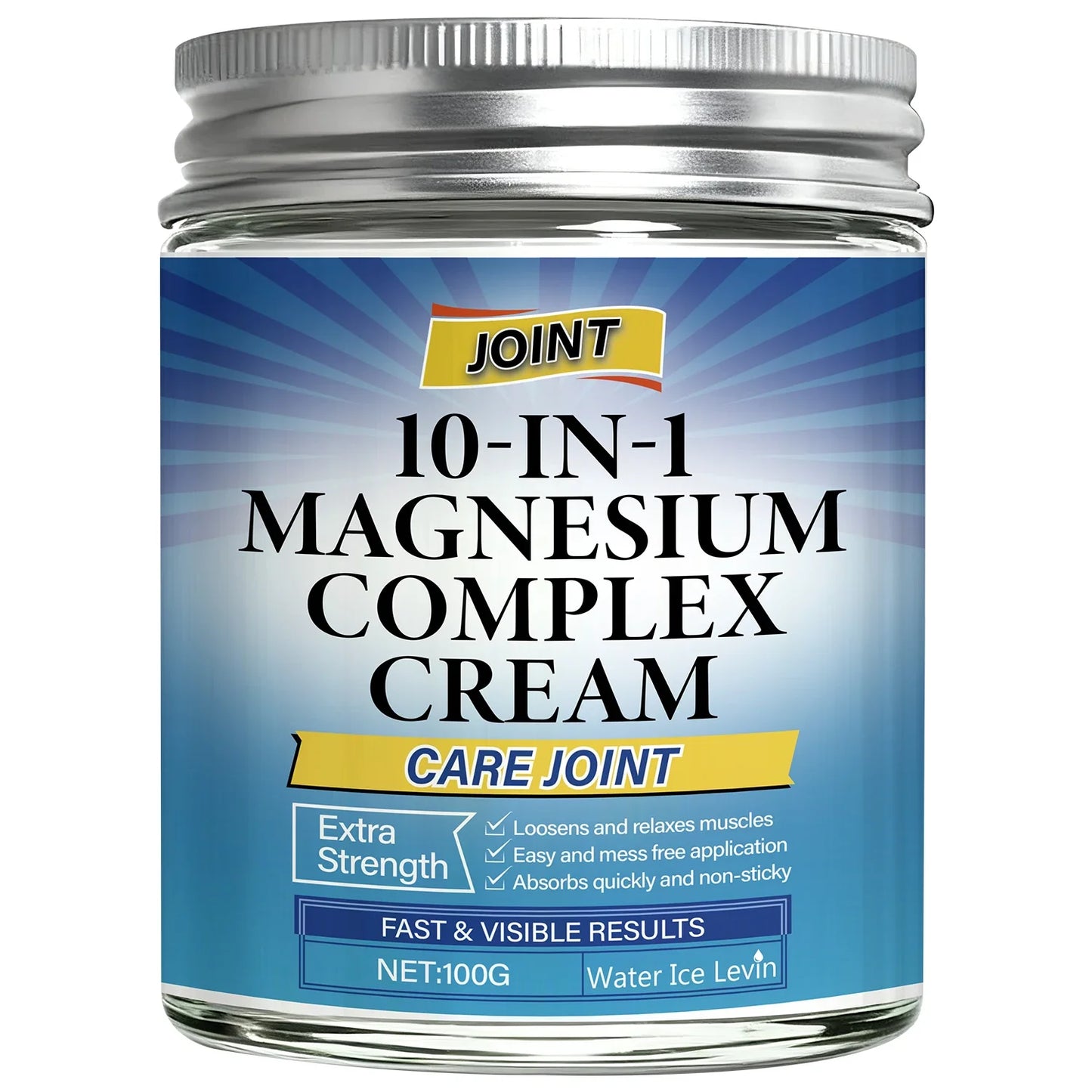 Winter 10-in-1 Magnesium Joint Cream for Muscle & Joint Comfort, Extra Strength Soothing Care