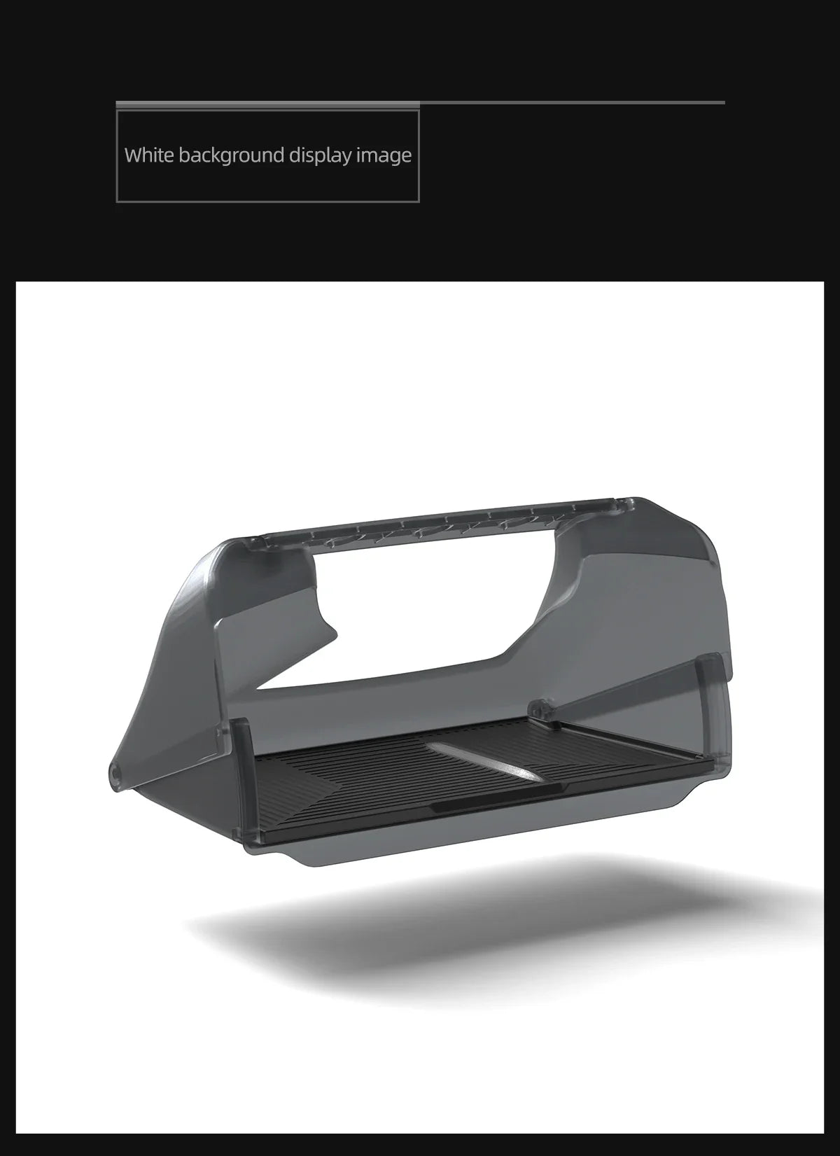 Tesla Model Y 2024 Car Storage Box – Hidden Organizer Tray Under Central Control Screen, Fits Model 3 2021-2022