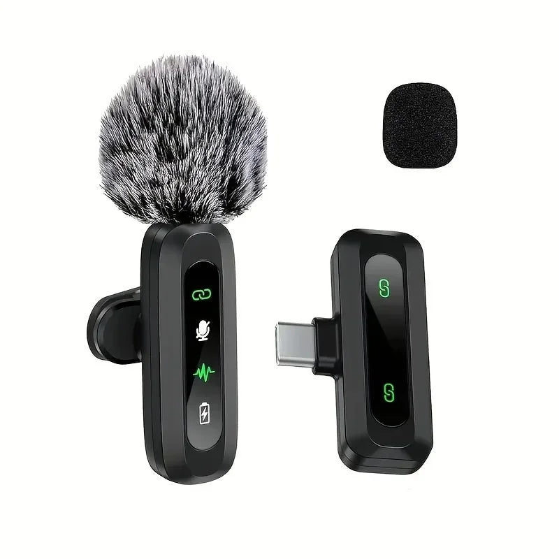 Xiaomi Wireless Lavalier Microphone – Portable Mini Mic for Audio, Video Recording & Livestreaming on iPhone & Android