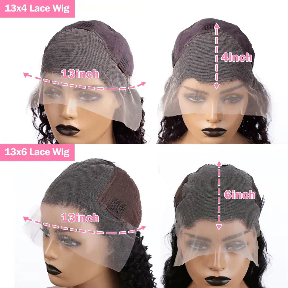 30 Inch Brazilian Body Wave Highlight Ombre Wig – 13x4 Lace Front, 1B/30 Black Brown Human Hair Wig for Women