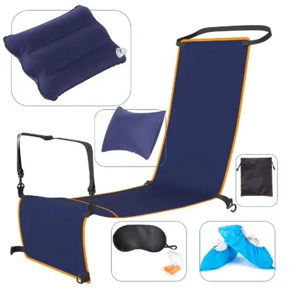 Car Travel Hammock - Portable Footrest & Sleeping Bed for Adults and Children