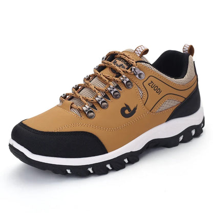 Men’s Non-Slip Hiking Shoes - Wear-Resistant Casual Sports Sneakers for Outdoor Walking and Daily Comfort