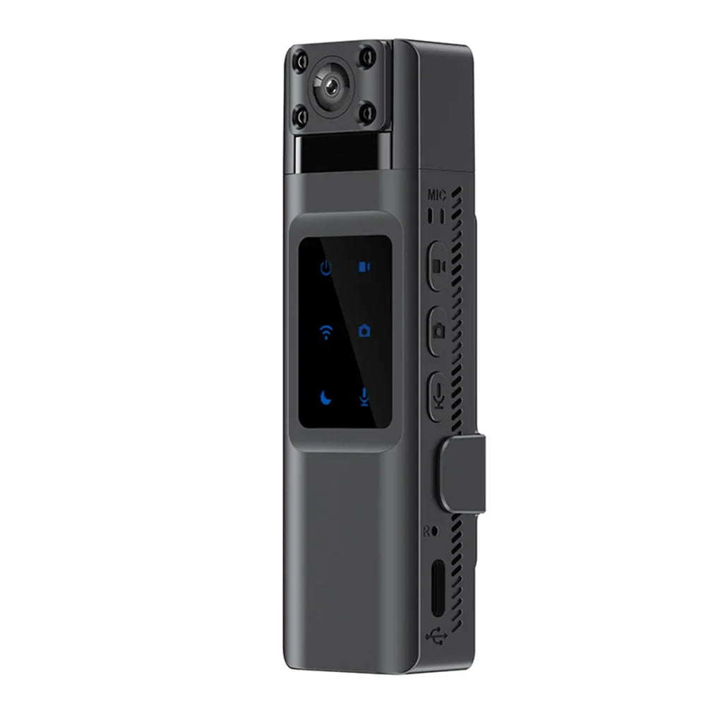 JOZUZE Mini Portable Body Camera – 1080P Wearable Police, Sport, and Business Conference Video Recorder