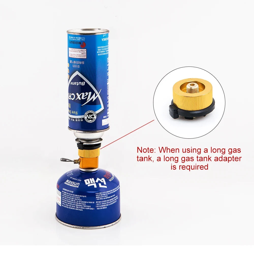 Widesea Camping Stove Propane Refill Adapter - LPG Butane Gas Filling Saver for Camping Stoves & Cylinders