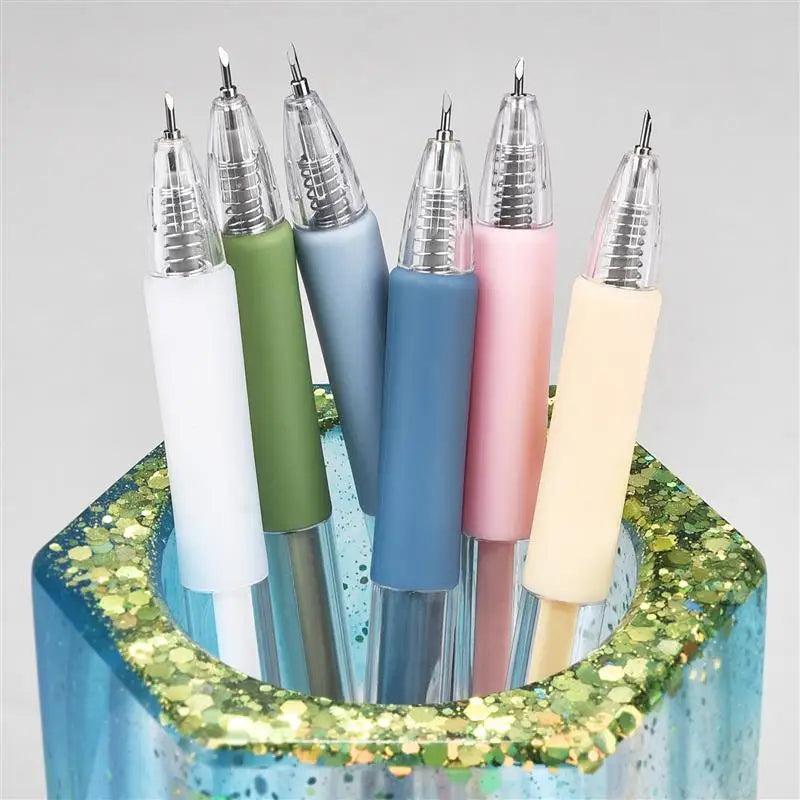 Art Utility Pen Knife - Scrapbooking Cutting Tool, Box Cutter for DIY Crafts and School Supplies