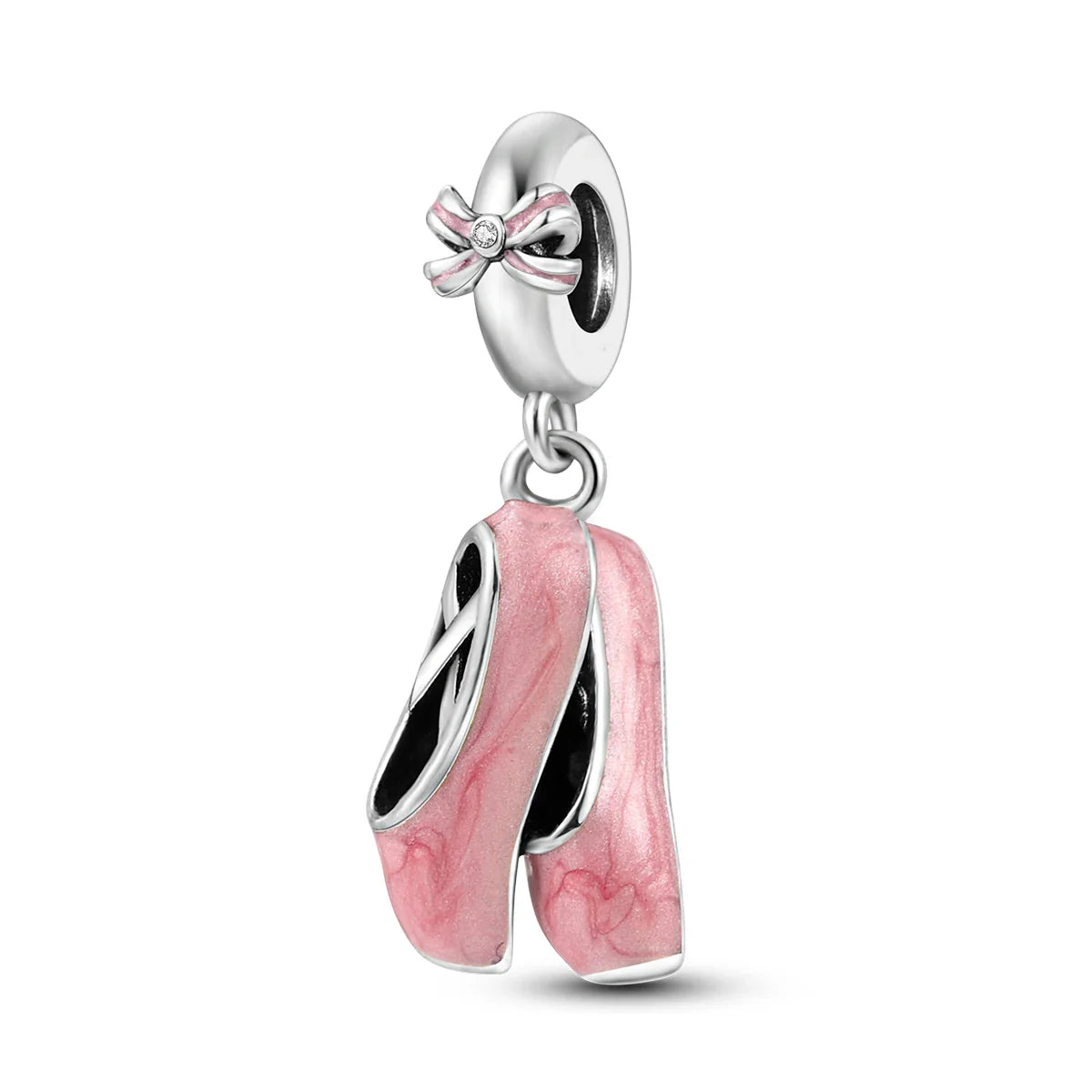 MULA Silver Plated Dangle Charms for Snake Chain Bracelet - DIY Women’s Jewelry Making Gift