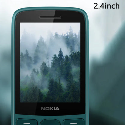 Nokia 215 4G Mobile Phone — Dual SIM, FM Radio, 1150mAh Standby, Feature Phone with Hebrew Keyboard, 100% Original