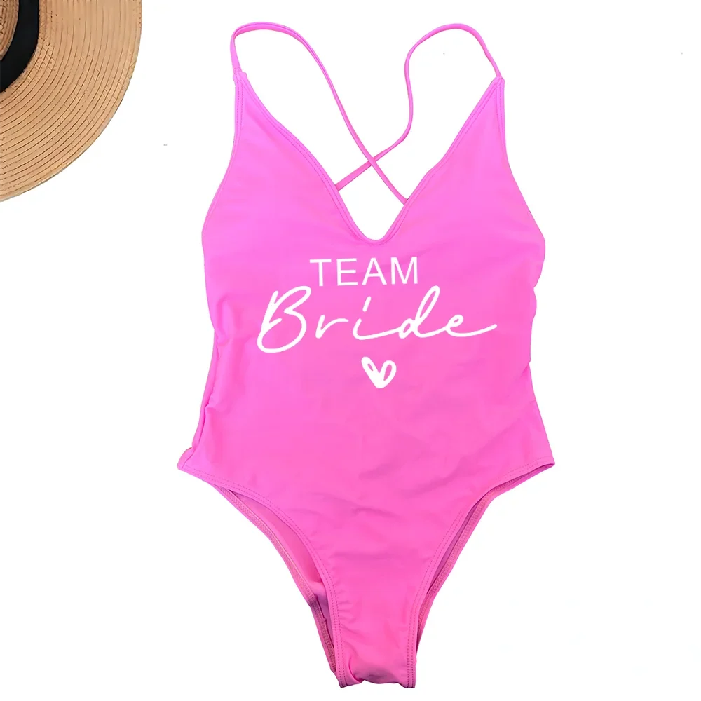 Women's Padded One Piece Swimsuit - Sexy Plus Size Beachwear Bathing Suit for Summer & Bachelorette Parties