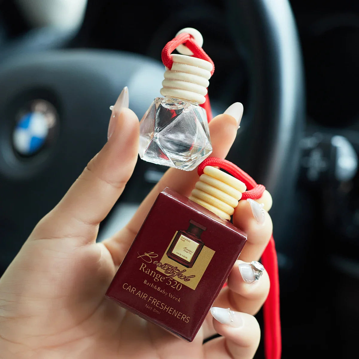 Car Perfume Air Freshener – Long-Lasting Fragrance for Car Interior Accessories, Keeps Cabin Fresh & Pleasant Aroma