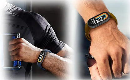 Silicone Sport Strap for Xiaomi Mi Band 8 NFC – Replacement Smartwatch Bracelet