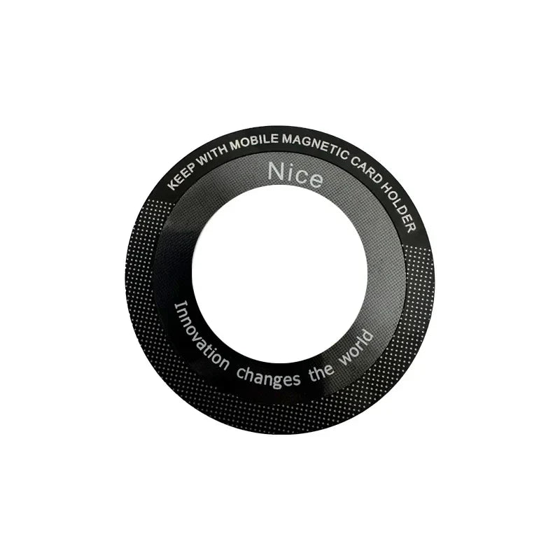 Magsafe Magnetic Plate Ring – Universal Metal Sticker for Wireless Charger & Car Magnet Holder