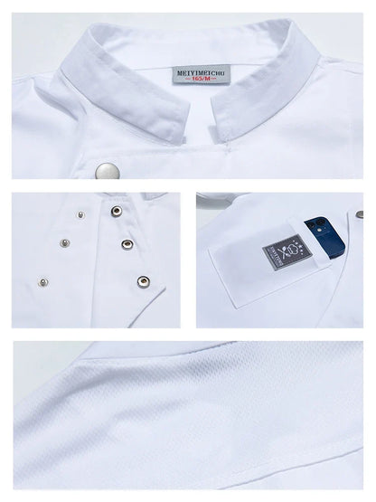 Catering Chef Work Shirt - Restaurant Kitchen Uniform T-Shirt for Cooks, Bakers & Hospitality Staff