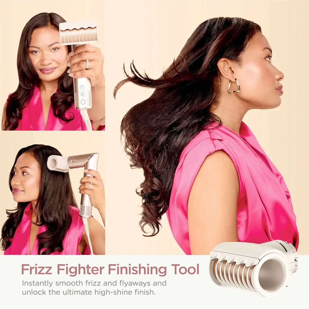 Shark FlexStyle HD430/HD435 Hair Styling Tool – Smooth Flyaways, Professional Hair Styler Accessory