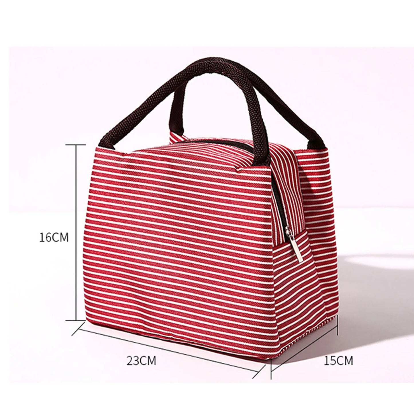 Insulated Lunch Cooler Bag - Portable Thermal Food Storage Tote for Work, School & Travel