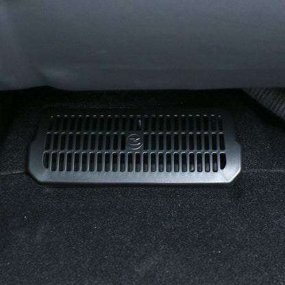 2024 Tesla Model 3 Highland Rear Air Vent Cover – Under Seat Anti-Blocking Outlet Grille Protector Accessory