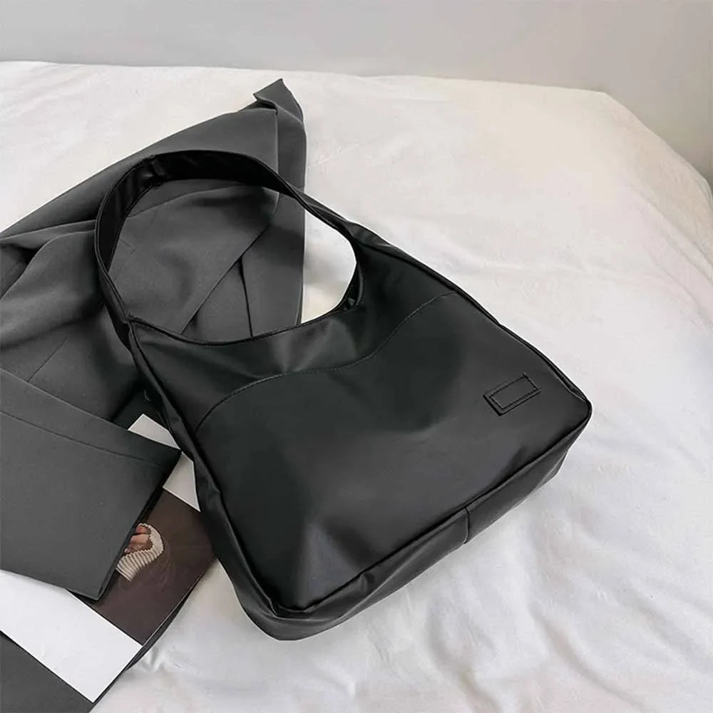 Fashionable Minimalist Retro Shoulder Bag – Large Capacity Handbag & Casual Commuting Tote Bag