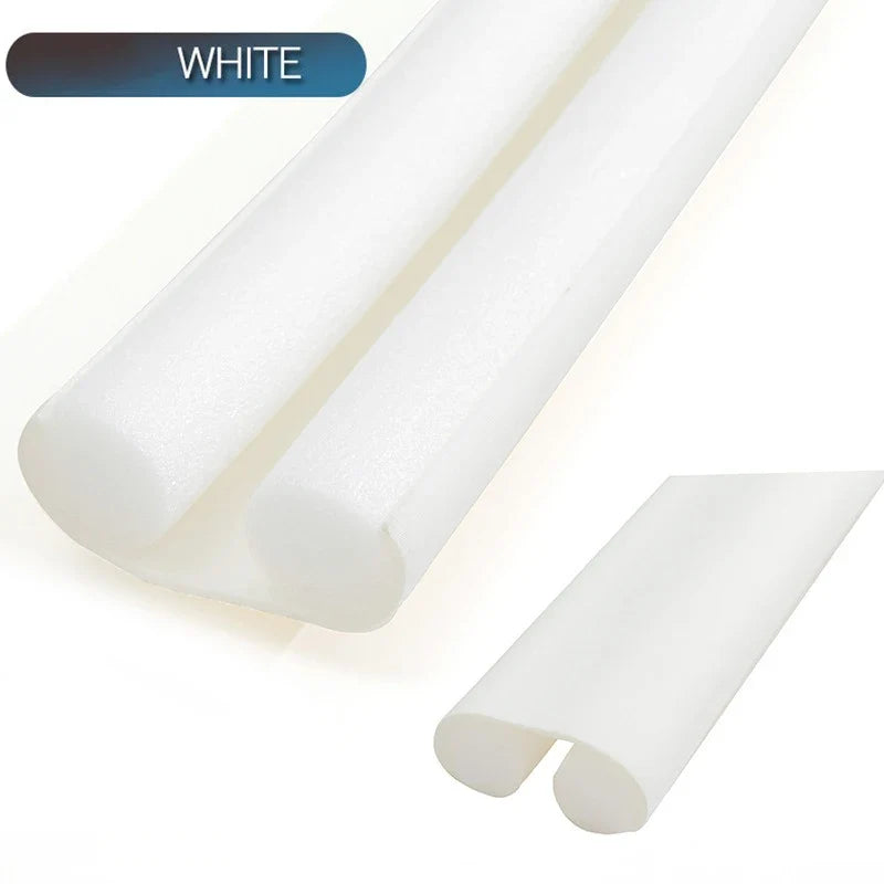 Flexible Door Bottom Seal Strip - Windproof Dustproof Weatherstrip Guard and Draft Blocker for Home Doors