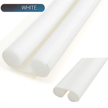 Flexible Door Bottom Seal Strip - Windproof Dustproof Weatherstrip Guard and Draft Blocker for Home Doors