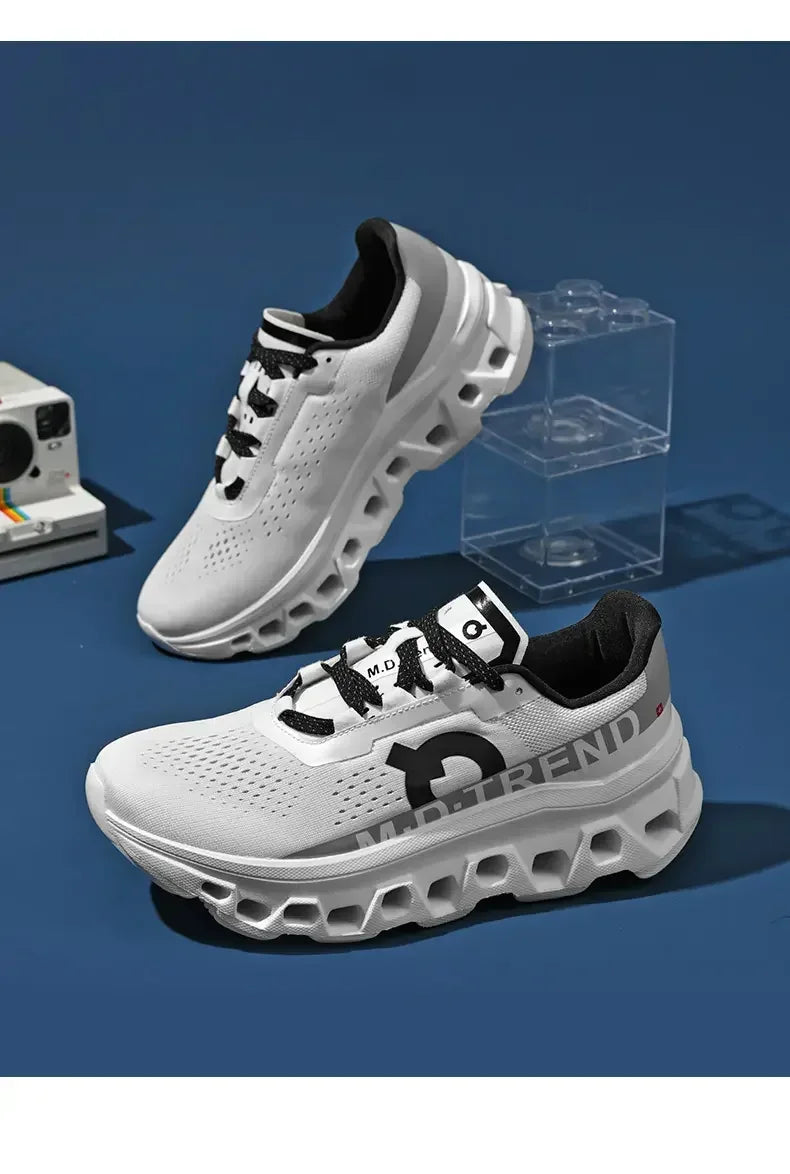 Men's Sports Shoes – Luxury Casual Mesh Running Sneakers, Lightweight Platform Basketball & Walking Shoes for Summer