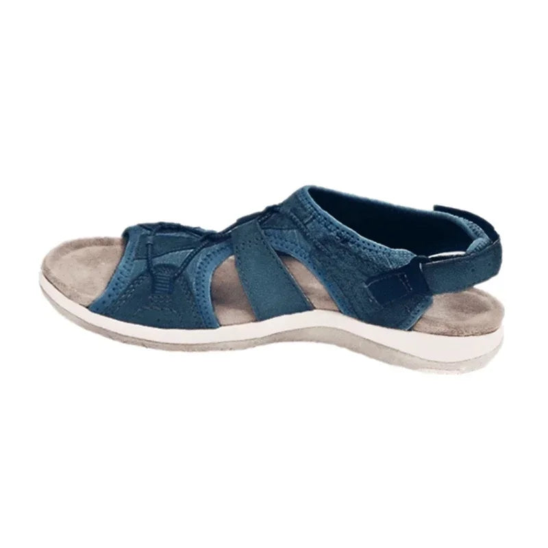 Women’s Custom Flat Sandals – Comfortable Casual Solid Color Beach Shoes, Summer 2025 Footwear