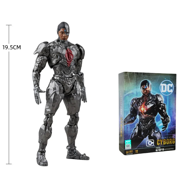 DC Originals Justice League Action Figures - Superman, Batman, Wonder Woman, Aquaman & Mera Collectible Models