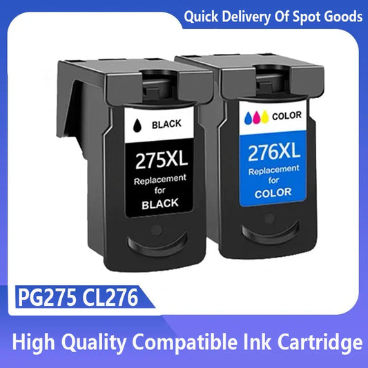 PG-275 / CL-276 XL Ink Cartridge for Canon PIXMA – Compatible Replacement Ink for TR4720, TR4722, TR4700, TS3520 & TS3522 Printers