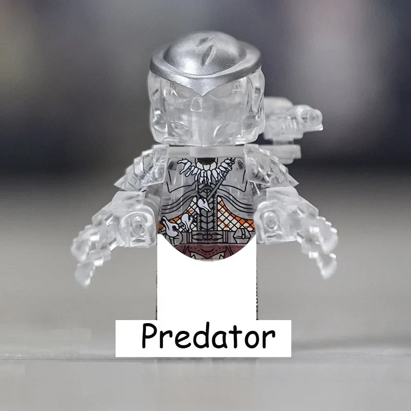 Terminator vs Predator & Alien Building Blocks – Robot War Action Figure Toy for Kids