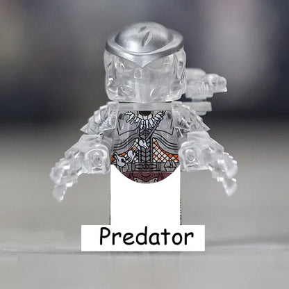 Terminator vs Predator & Alien Building Blocks – Robot War Action Figure Toy for Kids