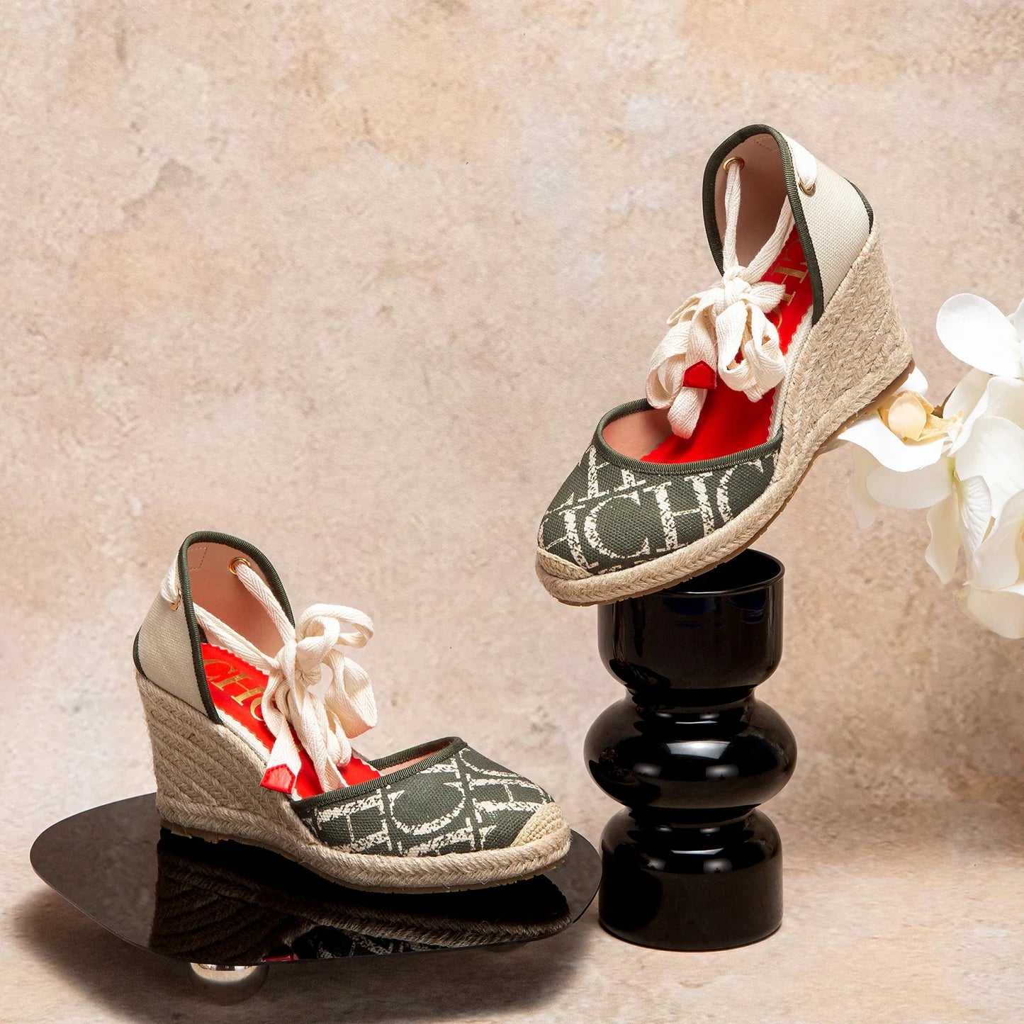 Women’s 8CM Wedge Sandals - Comfortable Breathable Hemp Sole Holiday Beach Shoes