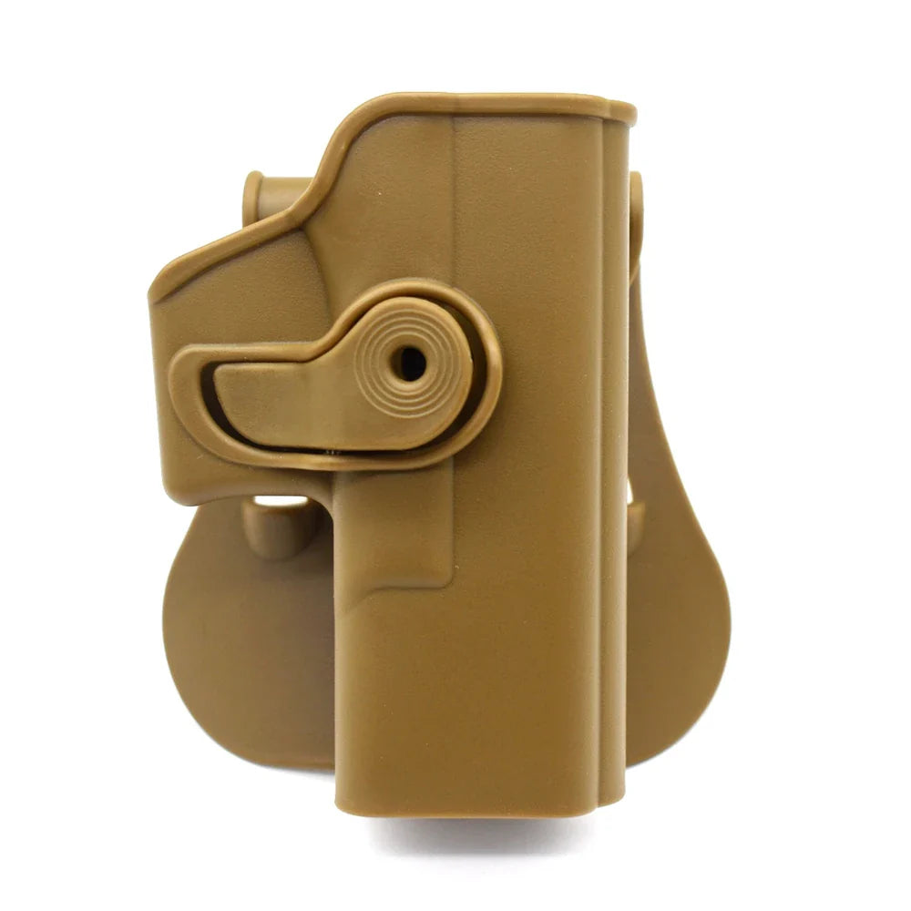 Left Hand Gun Holster – IMI Glock Pistol Case for Gen 1-4 Glock 17, Waist Holster with 9mm Mag Pouch, Hunting Accessories