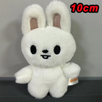 310style Skzoo Plush Pencil Case – Kawaii Kpop Stray Wolf Stuffed Animal Toy, Cartoon Plush Doll for Kids Gift