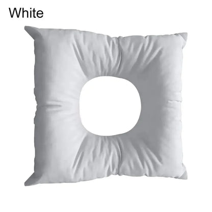 Face Down Massage Pillow Cushion - U Shape SPA Neck Rest with Washable Soft Cotton Pad for Comfort