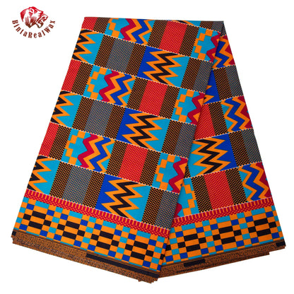African Print Ankara Fabric - Traditional Party and Wedding Sewing Cloth