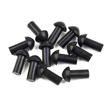Car & Motorcycle Tire Repair Kit – Puncture Plugger Tools with Mushroom Plug, Probe & Nozzle