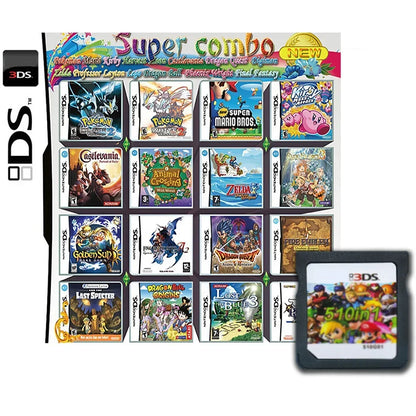 4300-in-1 Compilation DS/NDS/3DS/NDSL Game Cartridge – R4 Video Game Handheld Player