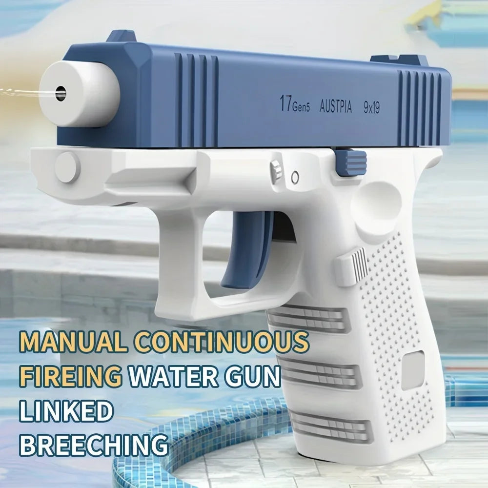 High-Pressure Water Gun Toy – Automatic Energy Spray Blaster for Kids, Strong Charging Water Shooter
