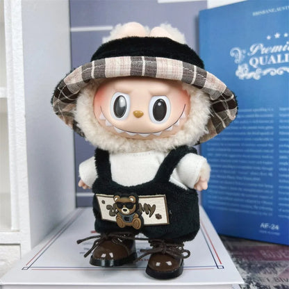 17cm Labubu V1/V2 Doll Clothes – Cosplay Outfits & Accessories | Kids Toy Gift with Various Styles