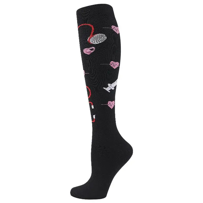 Compression Stockings for Men & Women - Edema Varicose Vein Support Sports Running Pressure Socks
