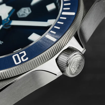 San Martin SN0121T Titanium Diving Watch – NH35 Automatic Movement, Grade 2 Titanium, 120-Click Bezel, 300M Waterproof Wristwatch