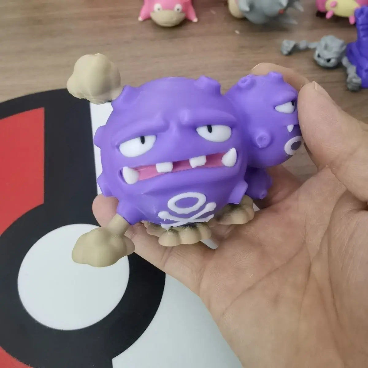 Pokemon Collectible Figures - 1:20 DIY 3D Printed Kawaii Cartoon Character Models & Kids Christmas Gift Toys
