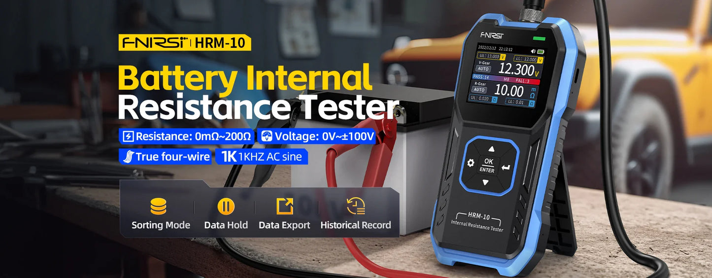 FNIRSI LCR-ST1 Mini Smart Tweezer | LCR SMD ESR Tester for Resistance, Capacitance, Inductance, Continuity & Diode Testing