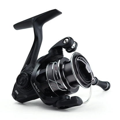 SEASIR Stream Spinning Reel - 139g Ultralight Fishing Wheel with Carbon Washers, 5+1BB & 5.4:1 Gear Ratio