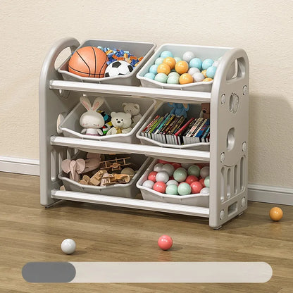 Multi Functional Baby Toy Storage Cabinet - Large Capacity Classification & Sorting Organizer Box for Home Use