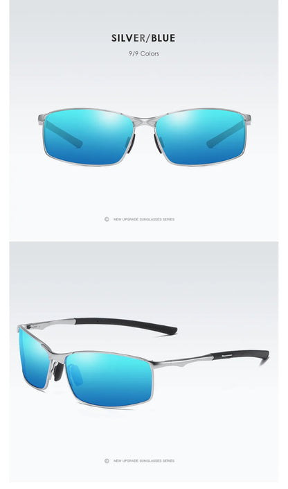 Polarized Driving Sunglasses – Night Vision Cycling Glasses for Men, UV Protection Road & Fishing Shades